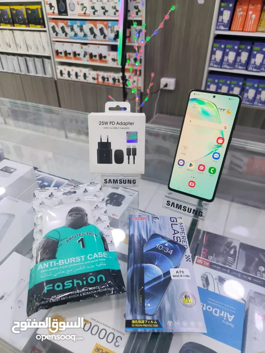 جهاز فحص NOTE 10 LITE بدون كرتونه معه بكج هدية جيجا 128 رام 16 متوفر توصيل