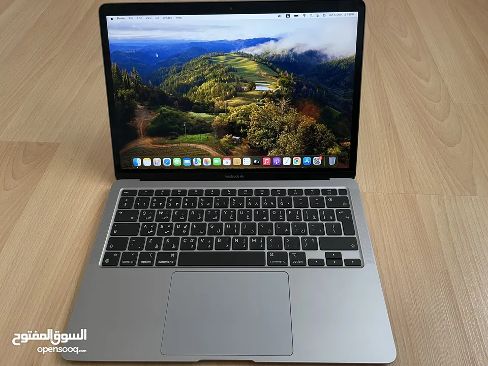 ‏MacBook Air 13-inch, M1 (keyboard English-Arabic)