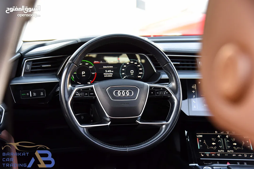 اودي ايترون كواترو 50 كهربائيه بالكامل وارد الوكالة 2020 Audi E-Tron 50 Quattro EV