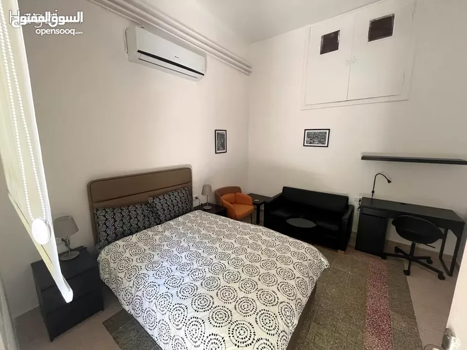 استديو مفروش للايجار في جبل عمان ( Property 32940 )