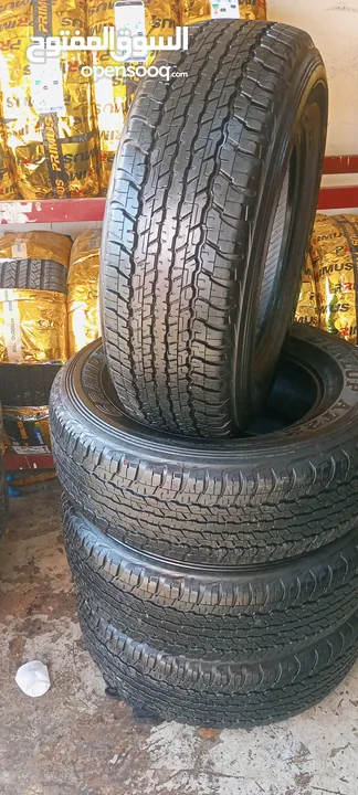 كفرات وجميع انواع المقاسات والشركات العالمية وشحن لجميع انحاء العالم