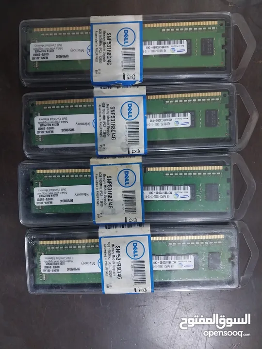 4 رامات جديد بسعر حرق DDR3