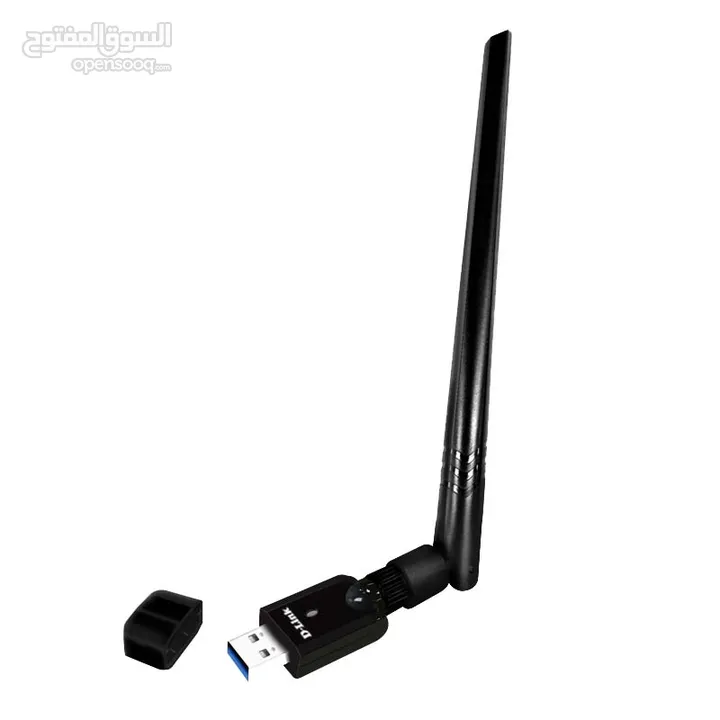 D-Link DWA-185 AC1200 MU-MIMO Wi-Fi USB Adapter قطعة انترنت يو اس بي