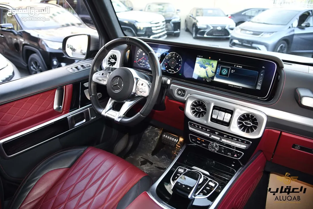 مرسيدس فاخرة AMG G63 2020 وارد المانيا بلون مميز للبيع