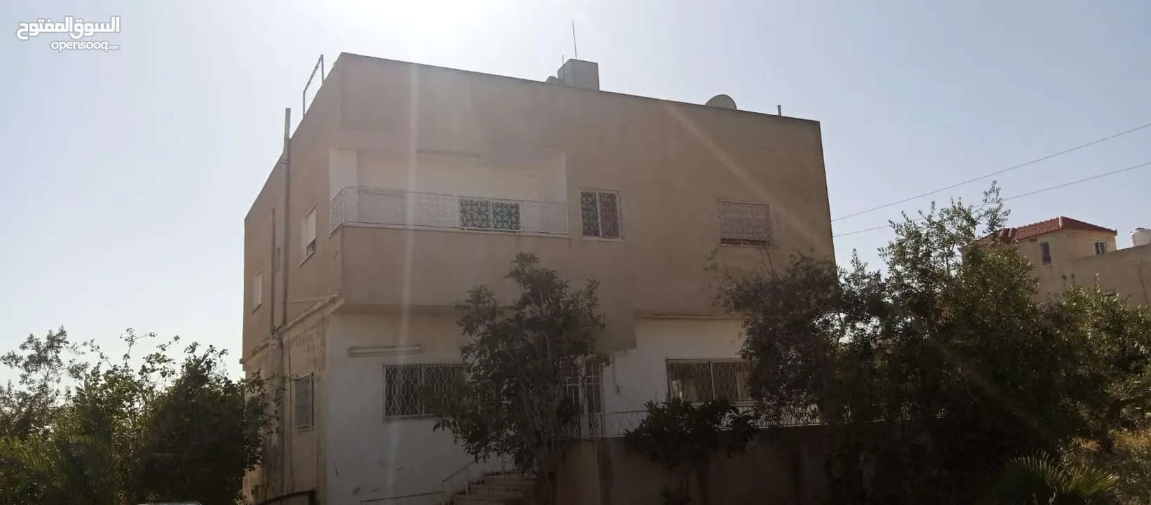 منزل مستقل للايجار في المزيريب بني كنانة الشارع الرئيسي