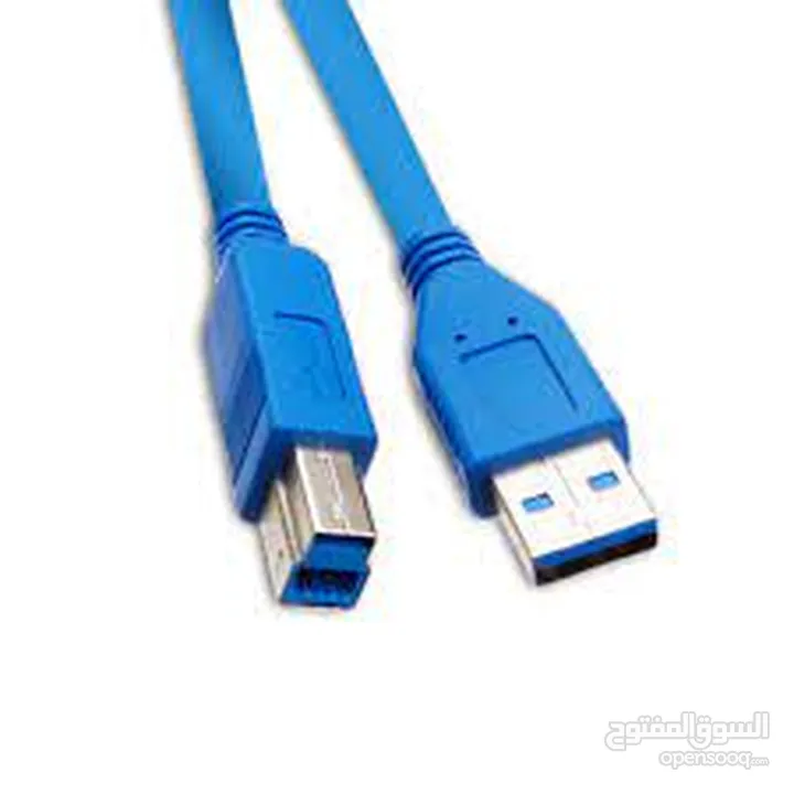 USB PRINTER CABLE وصلة طابعة كيبل طابعة 
