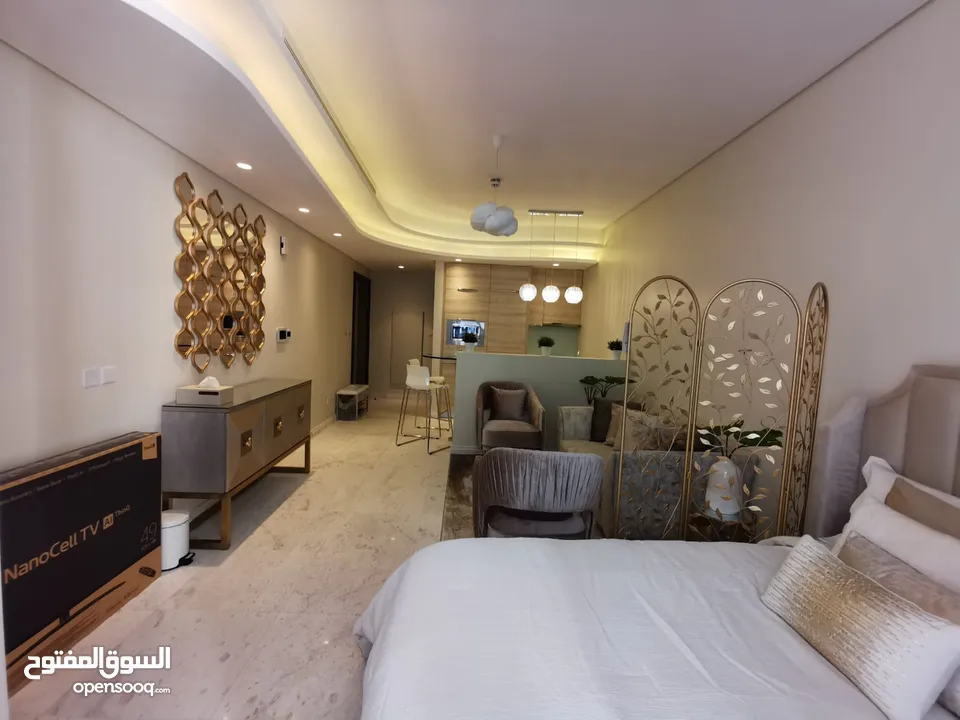 STUDIO FOR RENT IN SEEF BAHRAIN BAY FULLY FURNISHED