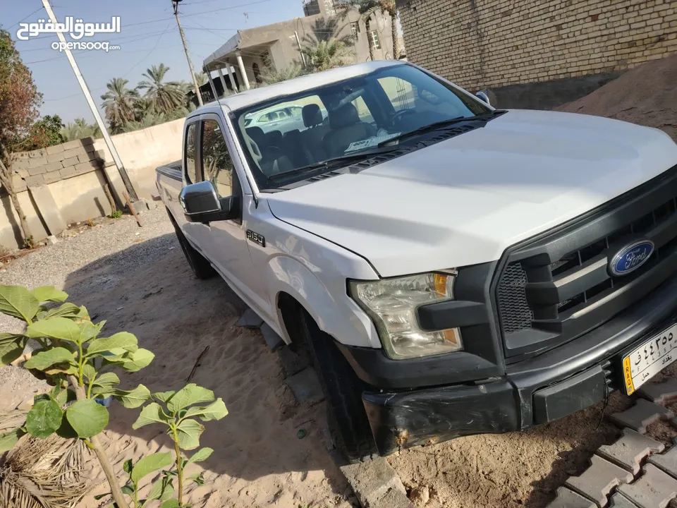 F150 محرك 8سلندر رقم بغداد تحويل ثاني موديل 2016 صور الحادث مال أمريكا بل منشور وصار بيها حاد