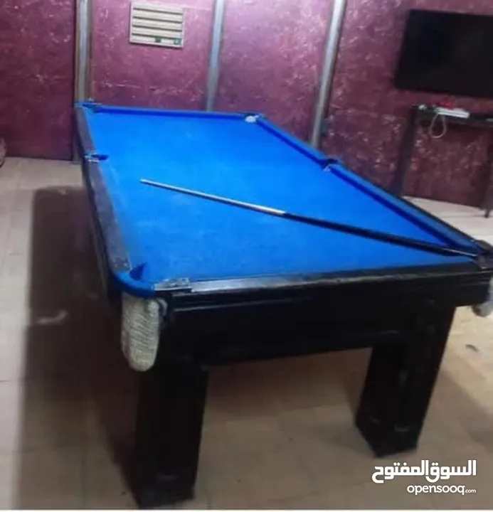 طاولة بلياردو عدد 3 بسعر مناسب