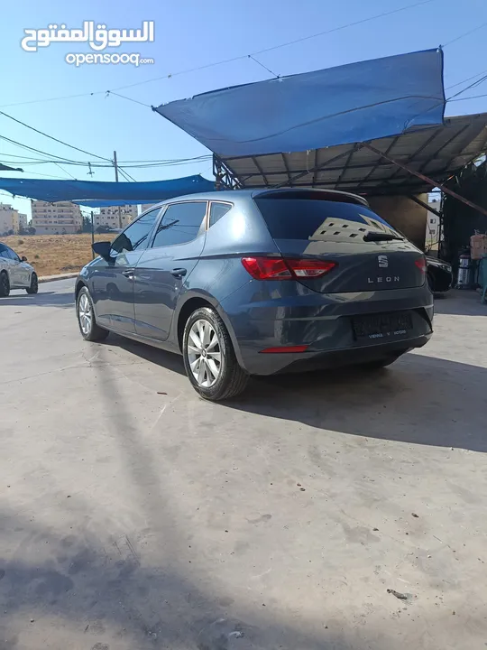 سيت ليون جير عادي 2019ترخيص  20190فل كامل ما عدا فتحه فحص  ممتاز حساس امامي وخلفي انذار حوادث اصطدام
