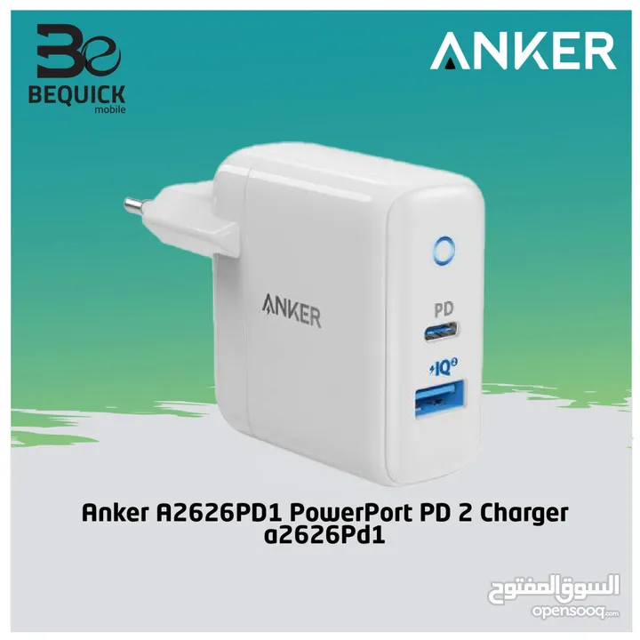 anker power port PD 2 cgarger a2626bd1 ///  افضل سعر بالمملكة