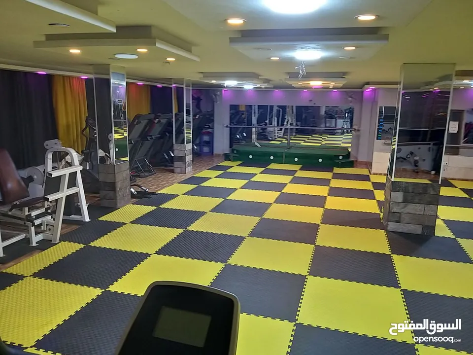 نادي رياضي GYM مميز للبيع كااش او اقساط 23000 ( شامل الرخصه )