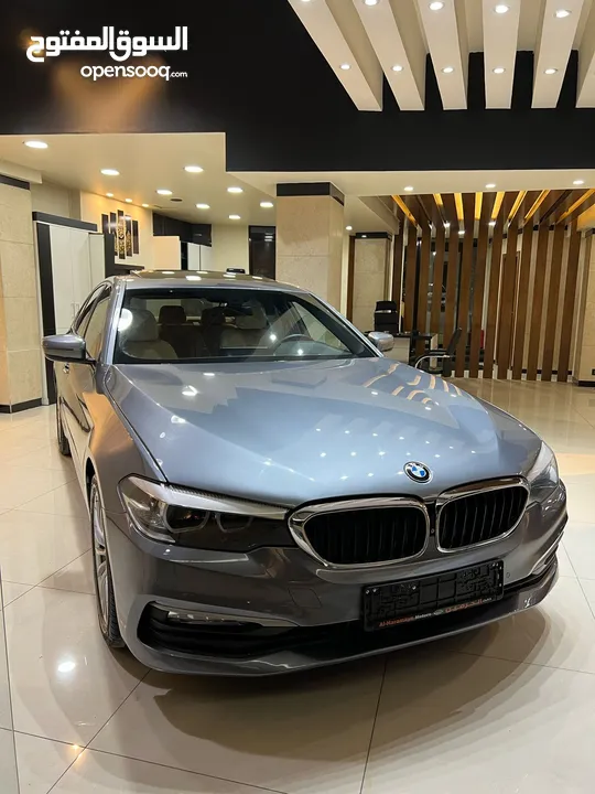 BMW 530i 2017 وارد شركه ابو خضر مالك اول فحص كامل بحاله الوكاله