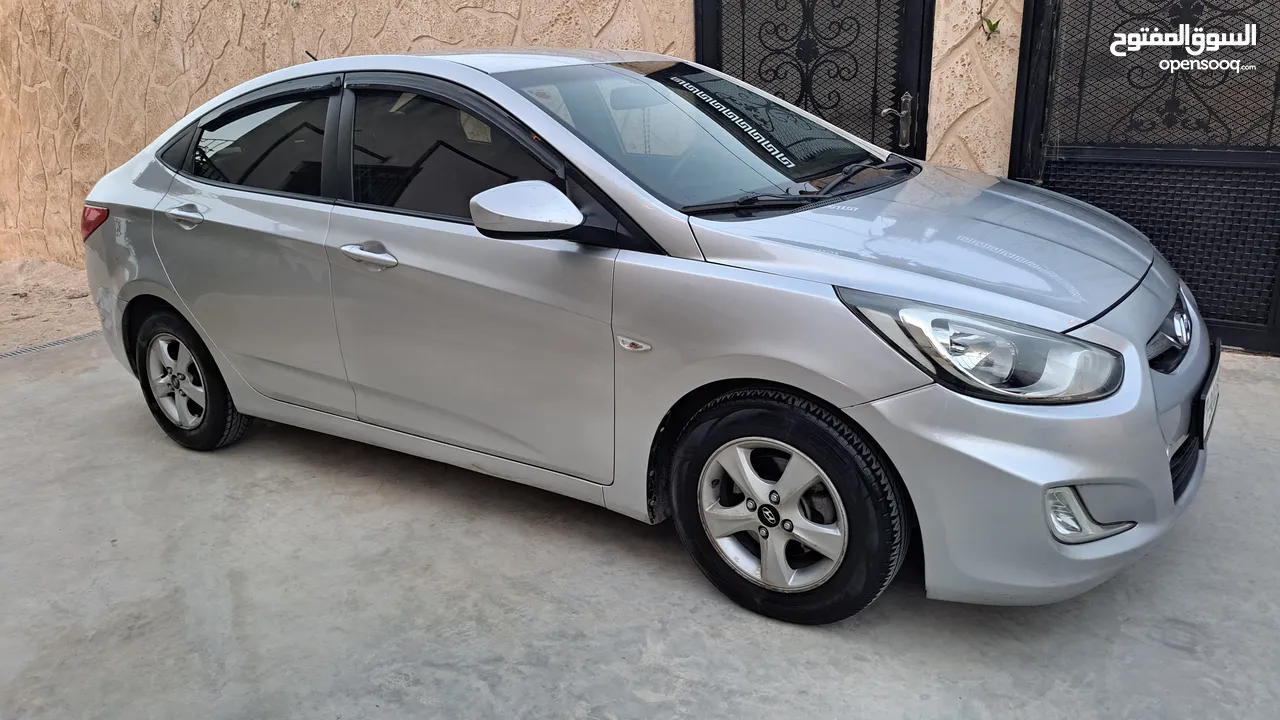 هونداي اكسنت 2014 ديززل 4 غيار صفر مشاكل  يد اوولا 1600 تيربو كاااش فقط