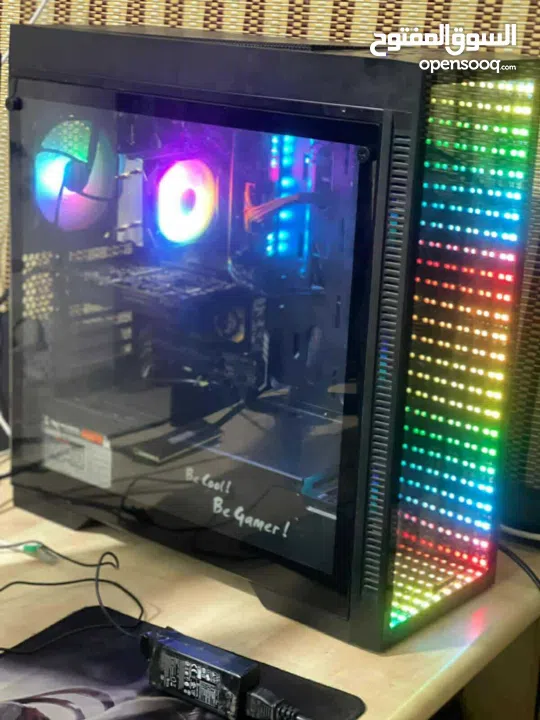 Intel Core i5-9400F  كرت الشاشة: NVIDIA GTX 1060 6GB  الرام: 16GB DDR4 2666MHz  التخزين:  SSD 128GB