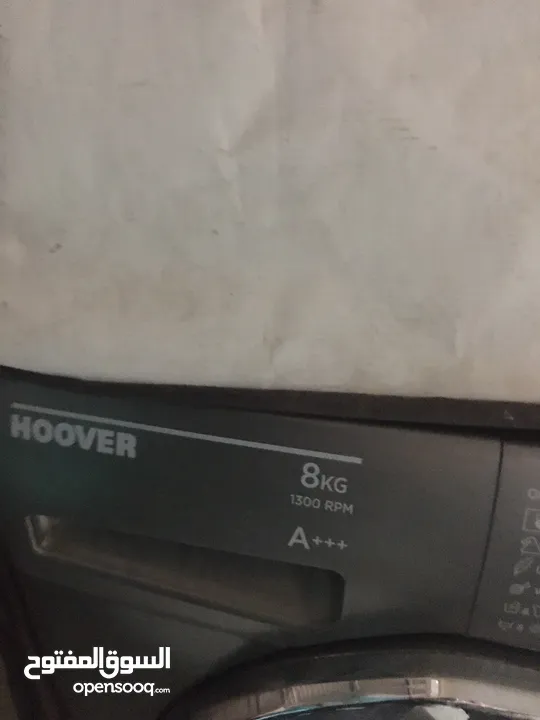 Hoover Washer 8 Kg . silver