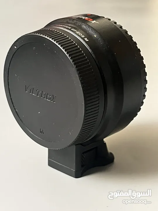 محول فيلتروكس الأصلي لعدسات EF بحالة الوكالة مستخدم مرة واحدة  Viltrox EF-S Mount