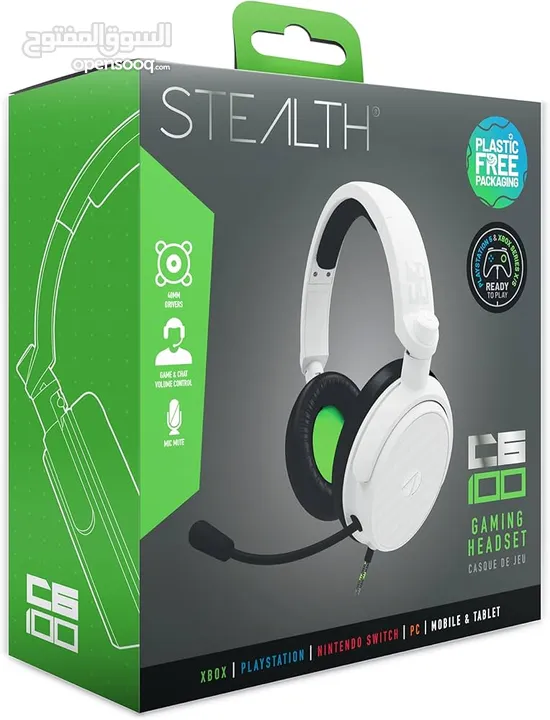 سماعات نوع Stealth البريطاني لكل الأجهزة أكثر من نوع ولون جديد وبالكرتونة