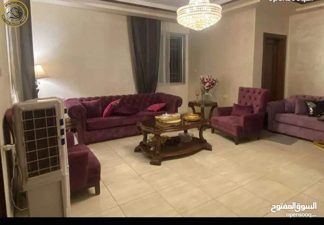 شقة أرضية مميزة للبيع في خلدا 150م مع ترس امامي بقرميد تشطيب سوبر ديلوكس بسعر مغري