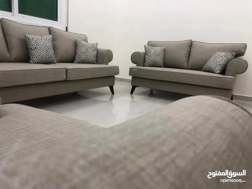 طقم كنب امريكي 7مقاعد فاخر جدا