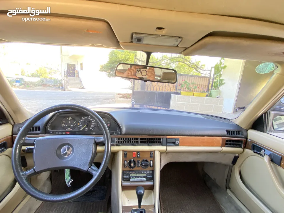مرسيدس s280 موديل 1984 مالك ثاني من ألمانيا