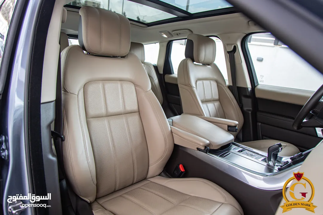 Range Rover Sport 2021 Hse Plug in hybrid  Black edition    السيارة وارد المانيا