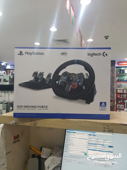 Logitech G29 playstation driving force racing wheel