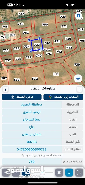 نمر سكن في رباع السرحان بالقرب قريبة لمدينة المفرق