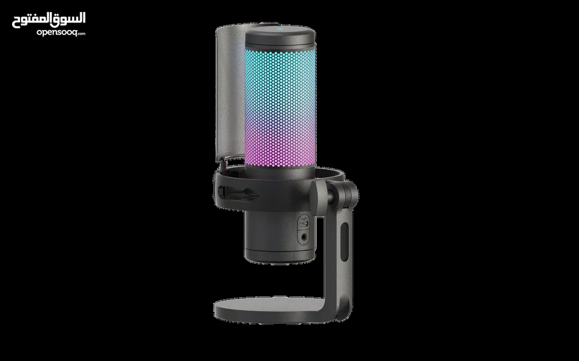 Redragon fenris GM301 Streaming Microphone مايكروفون ريدراجون احترافي مع اضاءة RGB