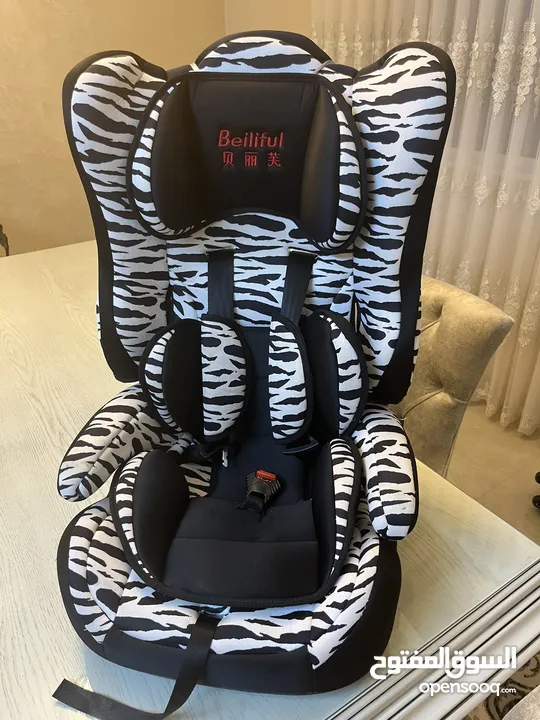 مقاعد سيارات للأطفال  مقعد سيارة  كرسي سيارة بيبي  Car seat من عمر سنة ل 5 سنوات كبير ومريح