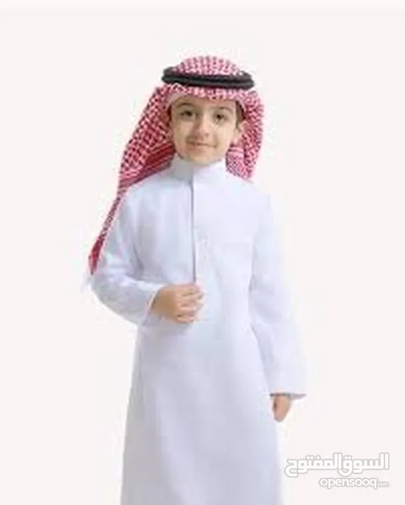 ملابس دشداش و عقال و غبايه و ثوب تراثي بنات اطفال   لباس جيش درك امن عام عسكري الجيش الاردني