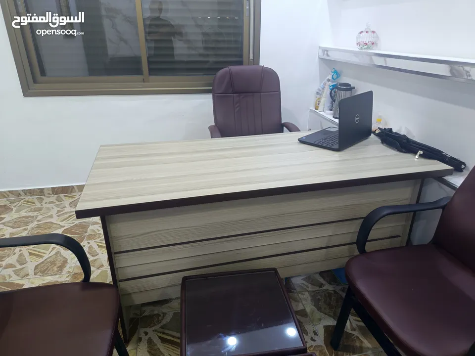 اثاث مكتبي للبيع جديد 100% اربد هاتف