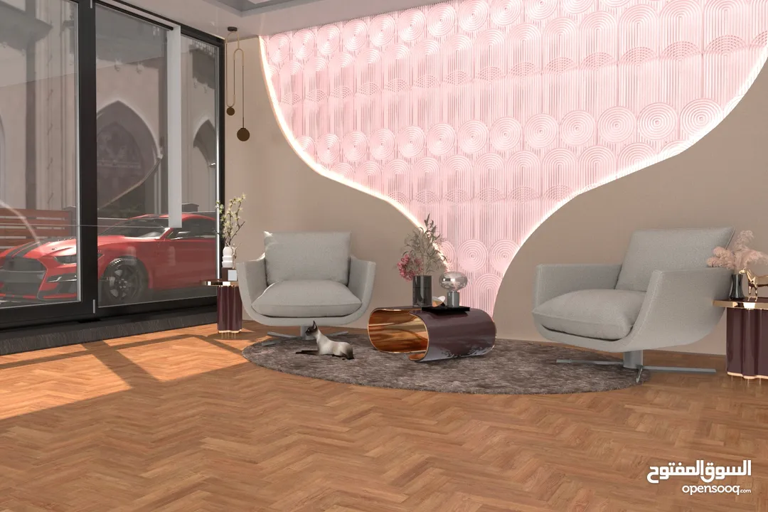 خدمات تصميم داخلي & استشارات تصميم داخلي    Interior design & services