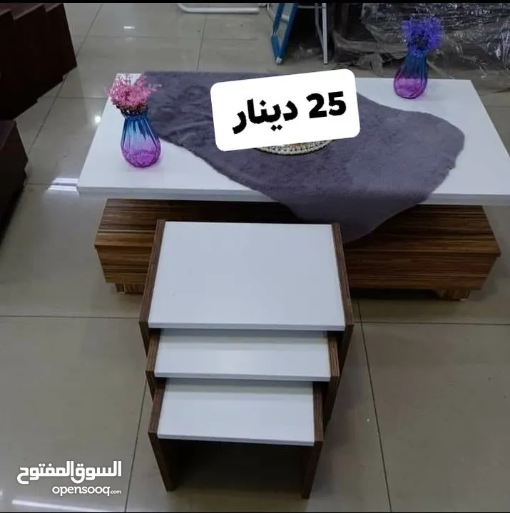 طاوله وسط مع سيرفيس