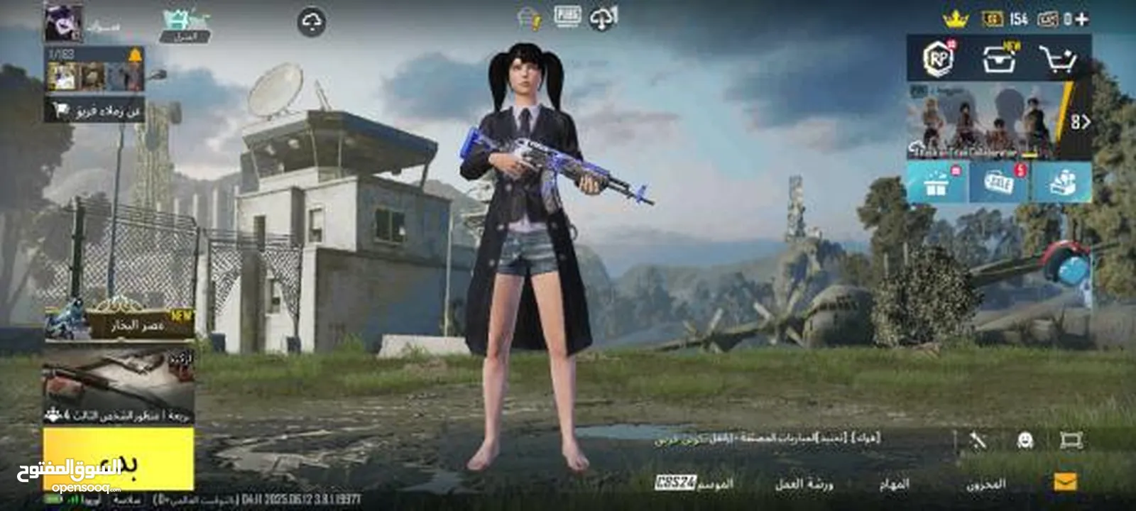 حساب ببجي بـ 30 دينار من سيزون 4 (قابل للتفاوض)
