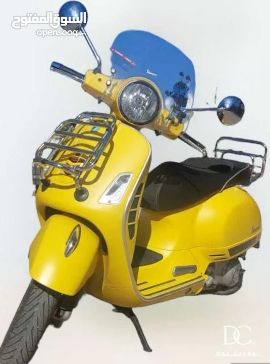 Vespa GTS Super 300 فيسبا جي تي اس سوبر 300  موديل ال2018 بحالة الوكالة