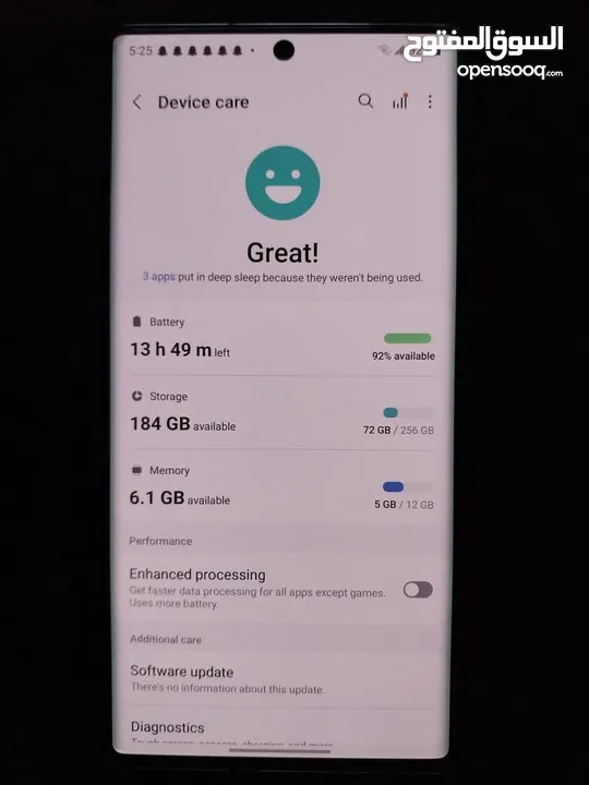 Samsung Not 10 plus للبيع او بدل