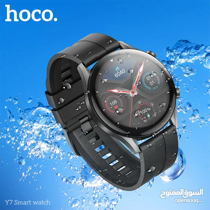 HOCO Y7 Smart watch ساعة هوكو الجديده