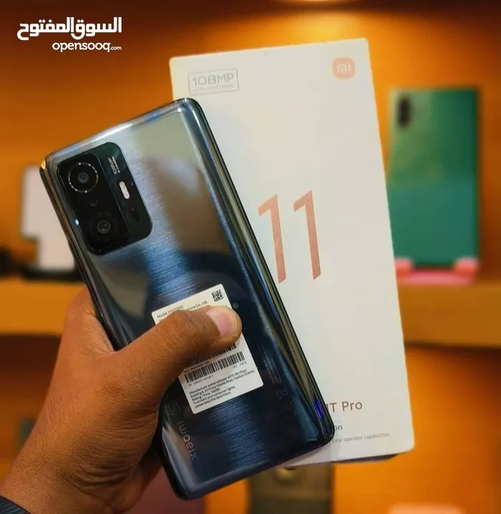 مستعمل وكاله شاومي 11T pro 5G رام اساسي 12 جيجا 256 أغراضة والكرتونه الأصلية متوفر توصيل