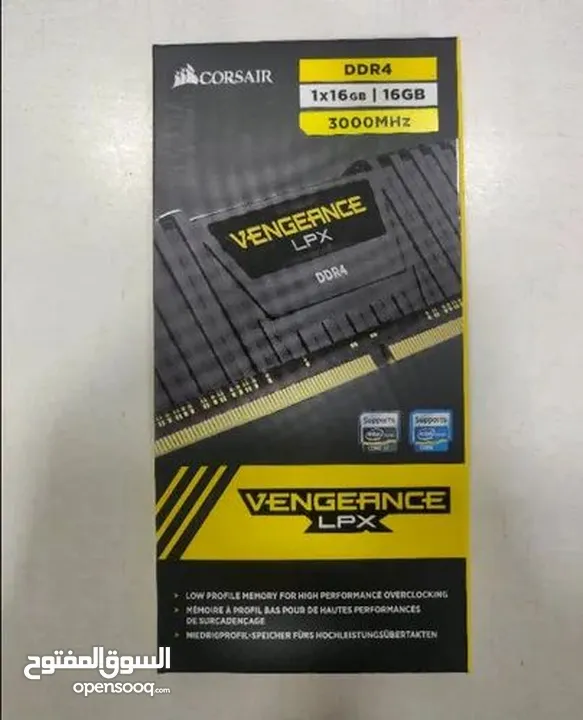 corsair ram ddr4 32gb 16x2 3000MHz رام