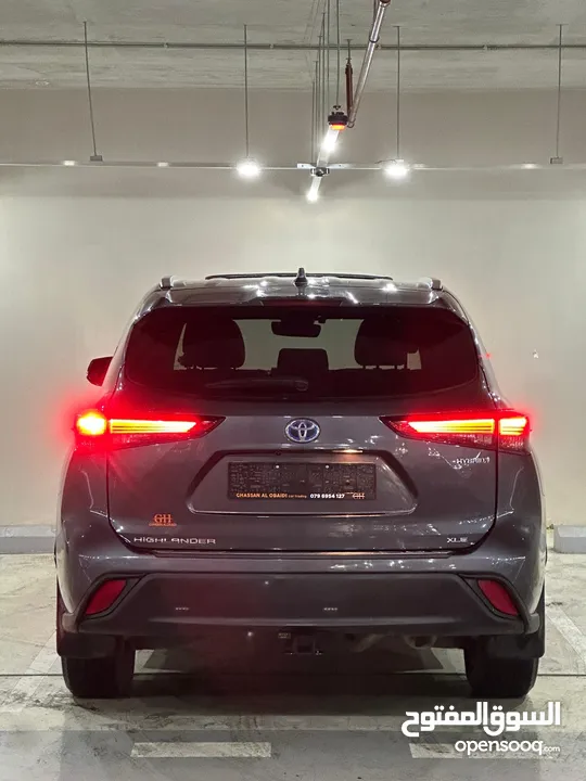 Toyota HighLander 2021 Xle  بحالة الوكالة