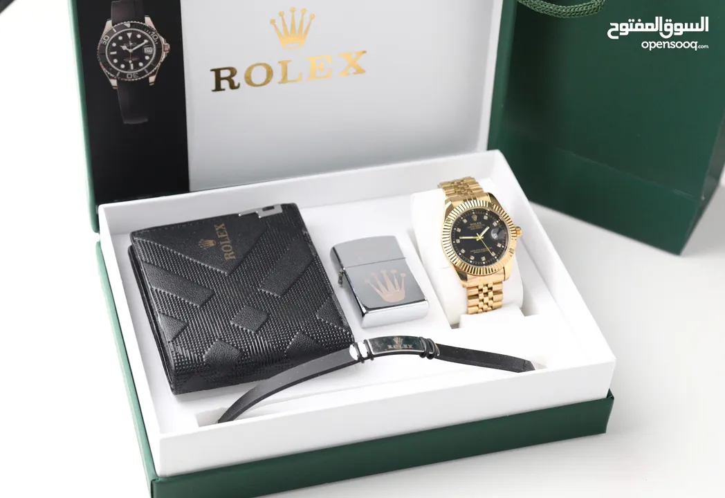 وصل البكج الملوكي  الجديد والقوي ساعات  ROLEX  كوبي ماستررجالي الأكثر مبيعًا  اعلى صنف طبعا