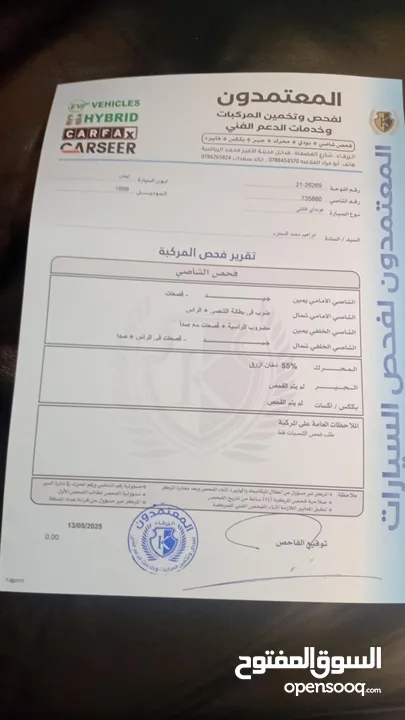 لعشاق النظافه سياره افانتي نيو وكاله موديل 98 السياره فحص كامل ثنين جيد  قصعه