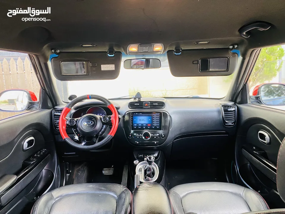 كيا سول 2016 فل اوتماتك بنزين ماتور 1600 السيارة بوضعية ممتازة الله يبارك..