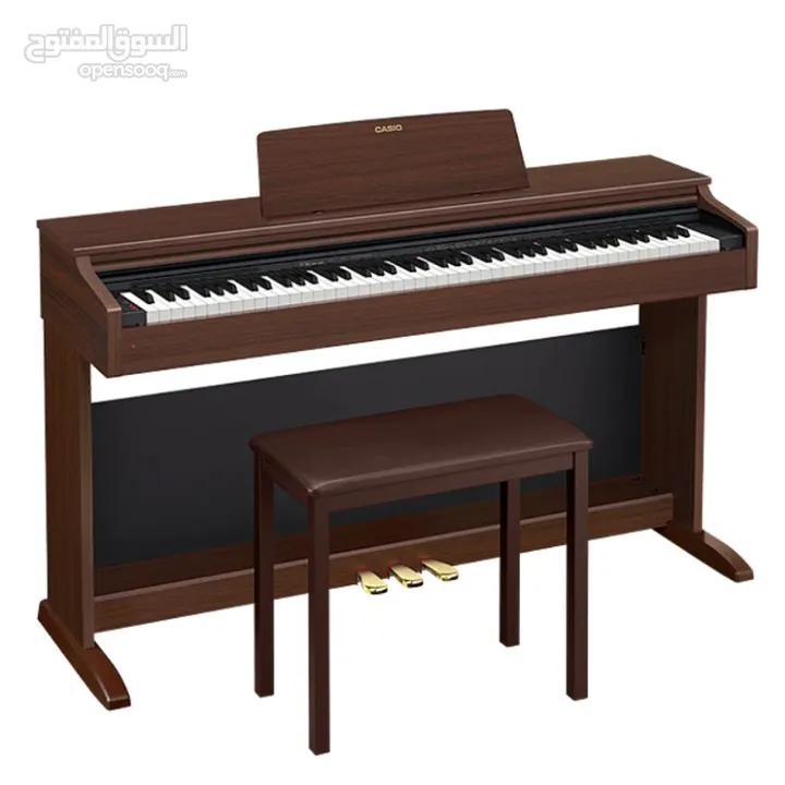 بيانو Casio AP-270BK Digital Piano لون بني جديد ضمان 2 سنه من شركه كاسيو