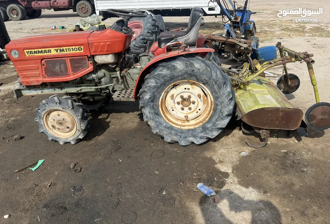 Tractor Yanmar 1510D (4wd) JAPANI  جرار يانمار 1510D (4wd) ياباني