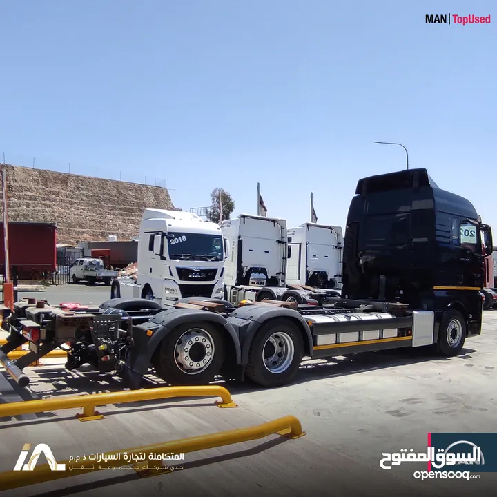 شاسيه MAN TGX 26.470  2020 كفالة الوكيل لمدة 3 شهور