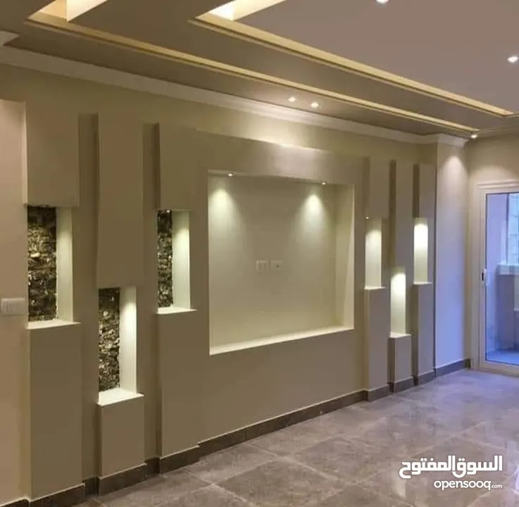 دهين مصرى محترف وتركيب جبس بورد لجميع الدهانات والديكورودهان الابواب والعفش وجلي البلاط