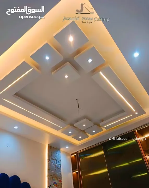 Gypsum board ,Decor all design and all type paint