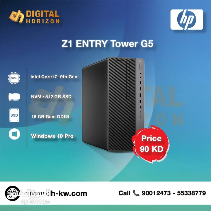 جهاز كمبيوتر USED Desktop HP Z1 ENTRY Tower G5